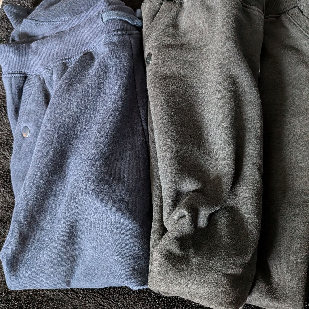 Woman Within Women's Charcoal and Slate Pajama Set